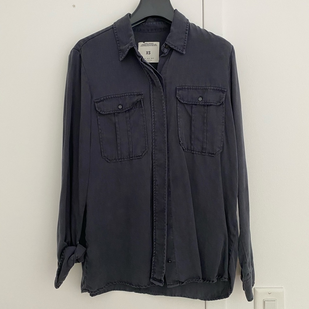 ZARA Dark Grey Shirt XS